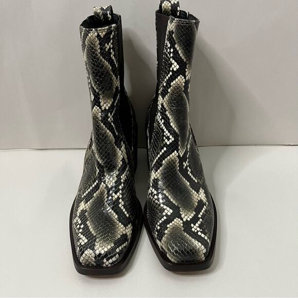 Rag & Bone Axis Boots Python Snakeskin Ankle Booties Womens Size 41 / US 11 - Picture 7 of 10